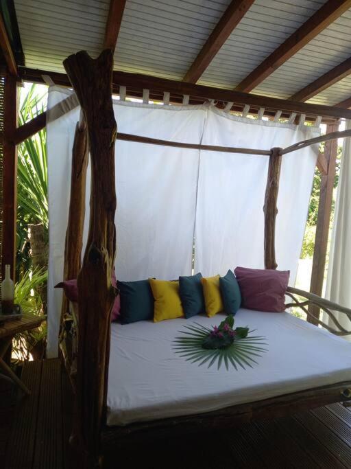 Bungalow Atypique Ti Bambou A 500M De La Plage Sainte-Anne  Luaran gambar