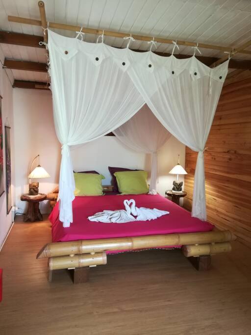 Bungalow Atypique Ti Bambou A 500M De La Plage Sainte-Anne  Luaran gambar